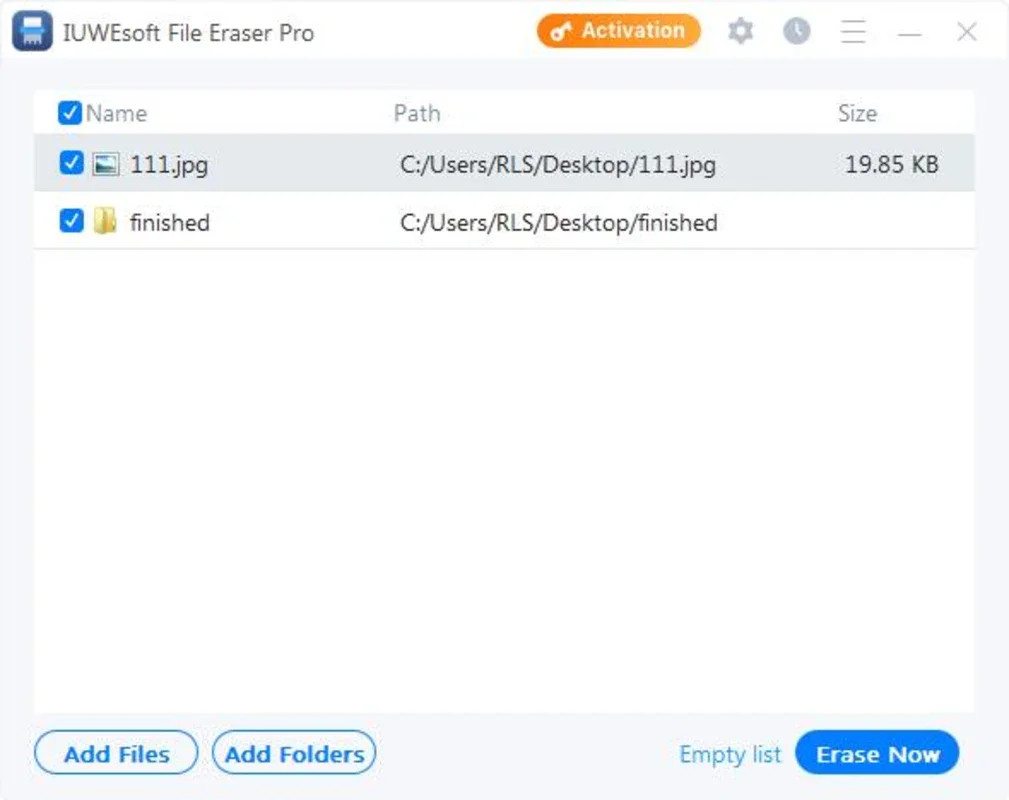 File Eraser Pro for Windows - Secure File Deletion