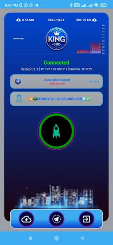 KING ONE VPN for Android: Secure Unrestricted Access