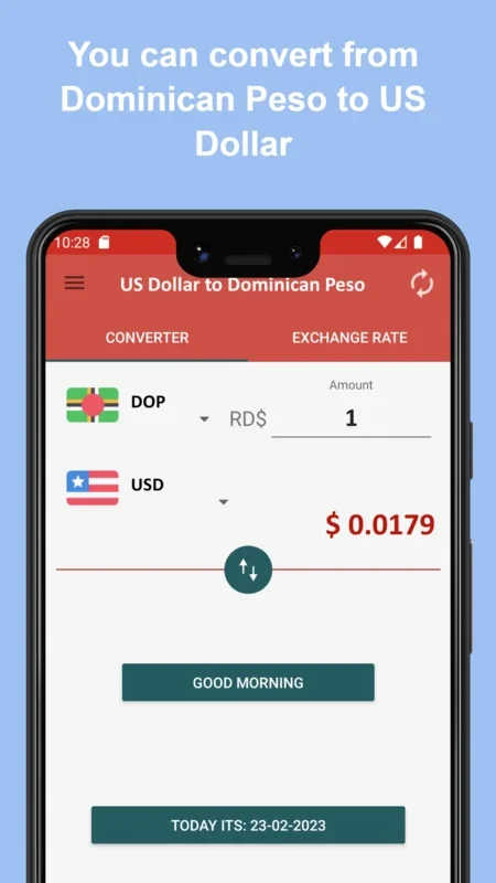 US Dollar to Dominican Peso for Android - Efficient Currency Converter