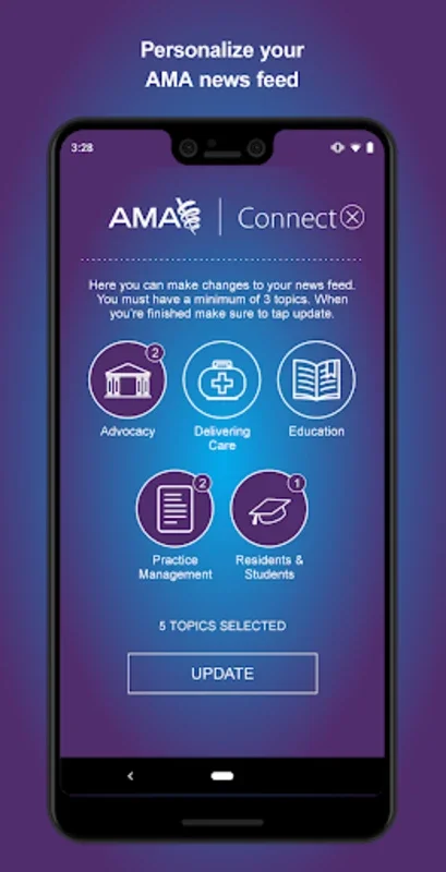 AMA Connect for Android: Empowering Medical Pros