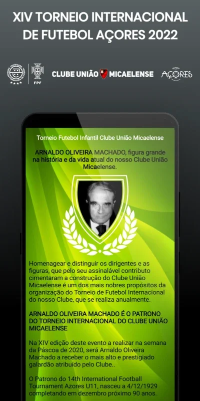 XIV Torneio Futebol Infantil Clube União Micaelense for Android - Engaging Youth Football App