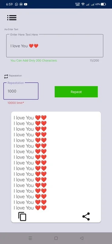 Text Repeater for Android - A Versatile Tool for Text Duplication