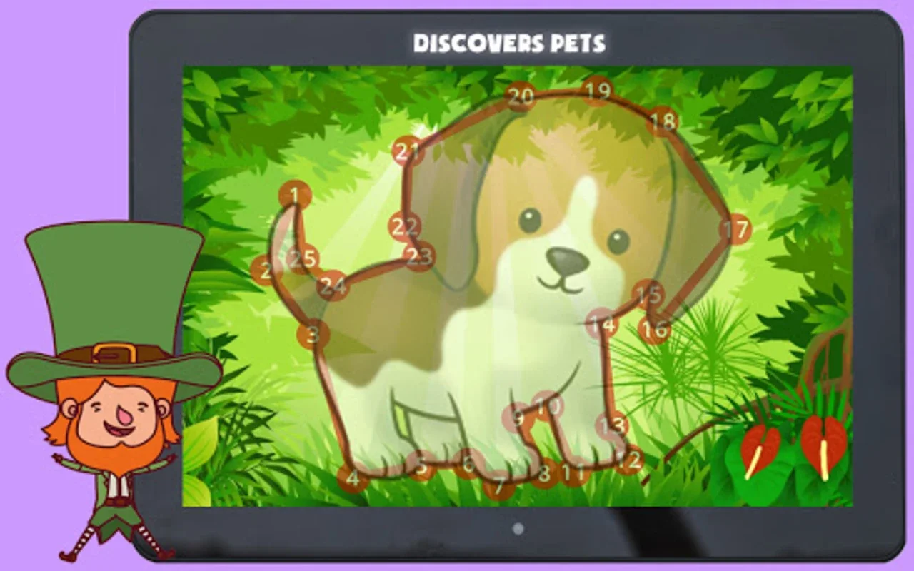 Connect the Dots - Animals for Android: Engaging Preschool Game