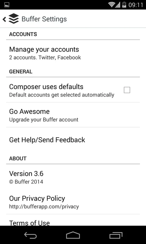 Buffer for Android - Download the APK from AppHuts