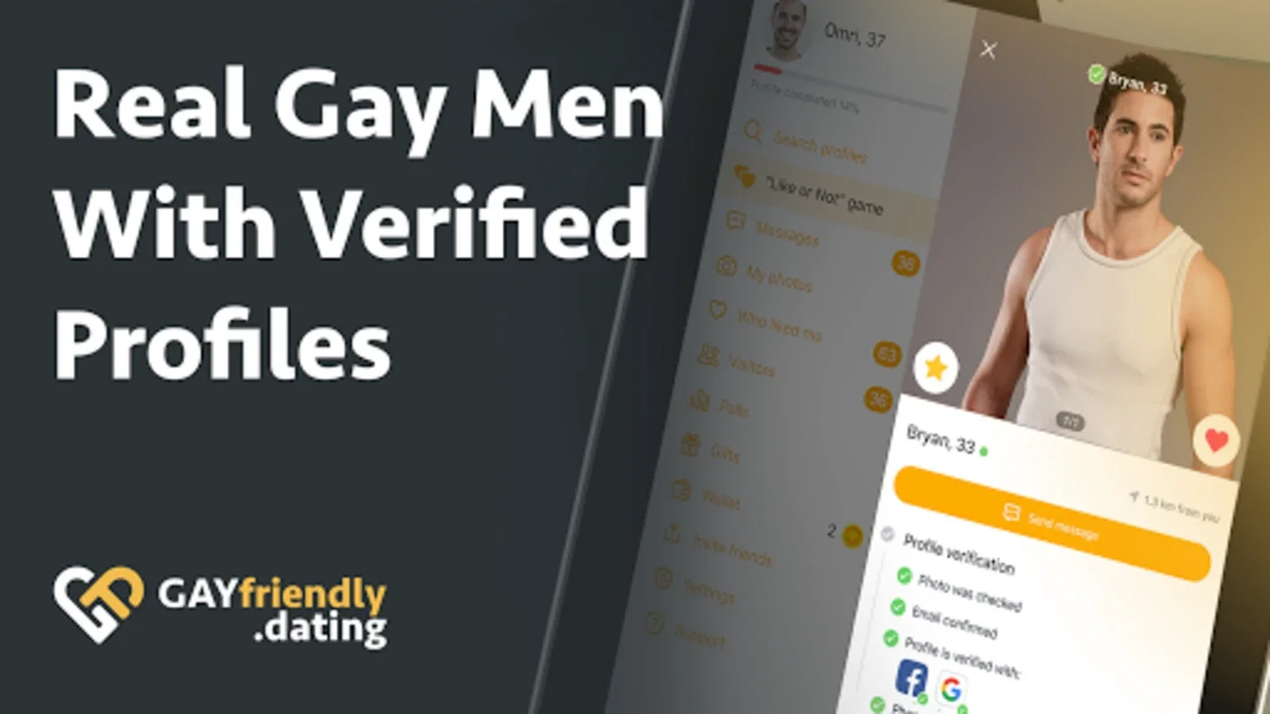 Gay Guys Chat & Dating App for Android - Connect with Local Men