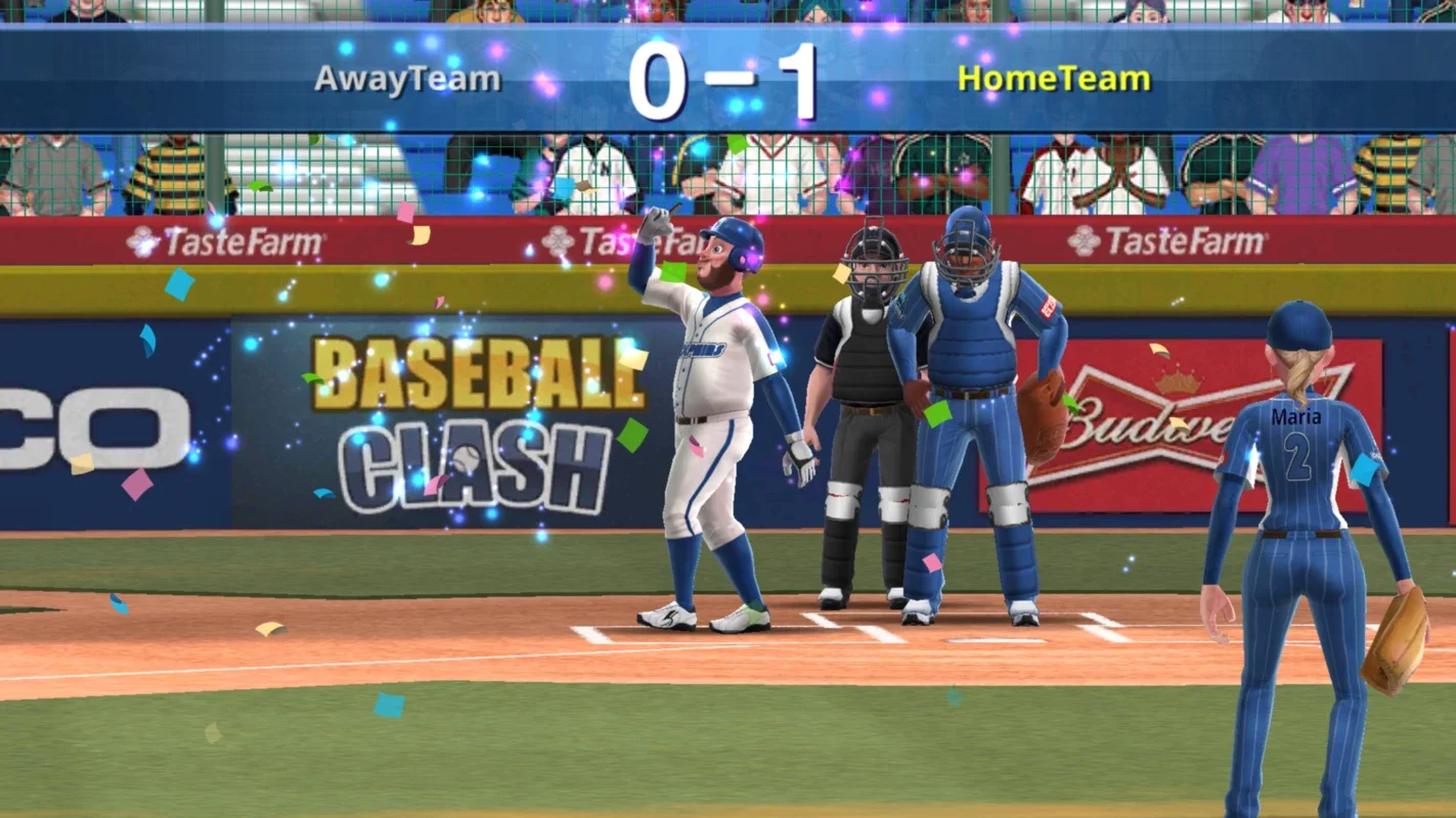 Baseball Clash for Android - Exciting Baseball Action