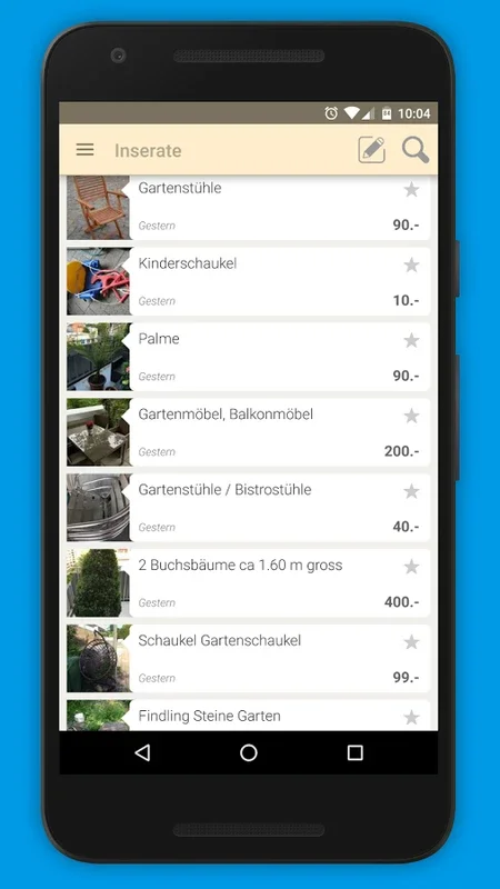 tutti.ch for Android - The Diverse Marketplace