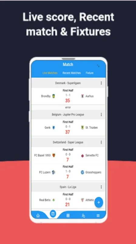 Football Live Matches for Android - Download the APK from AppHuts