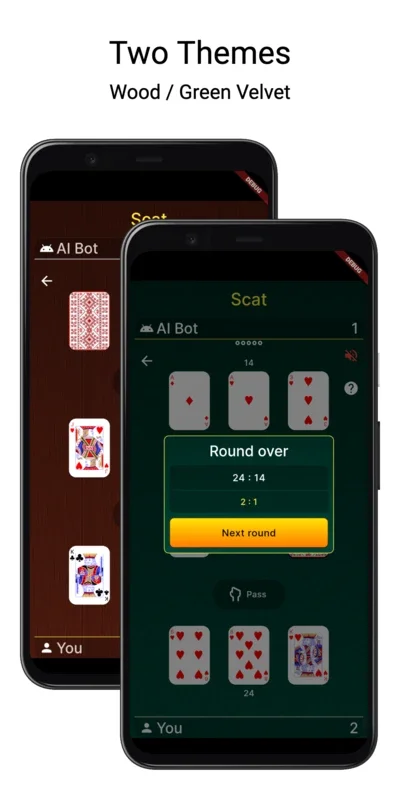 Scat for Android: A Card Game of Strategy