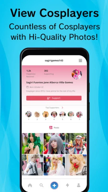 Cosplay Community - Otasuke! for Android - Connect with Cosplayers Worldwide