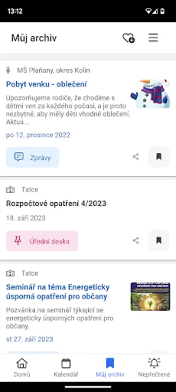 V OBRAZE - vím, co se děje for Android - Stay Informed Locally