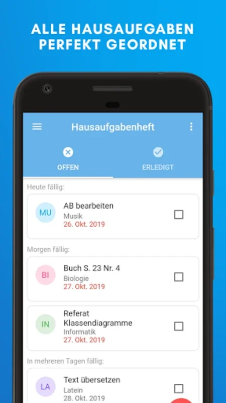 Schulplaner for Android: Streamlined School Organization