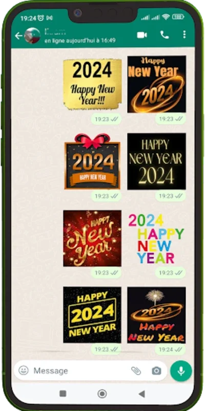 Happy New Year 2024 Stickers for Android - Enhance WhatsApp Chats