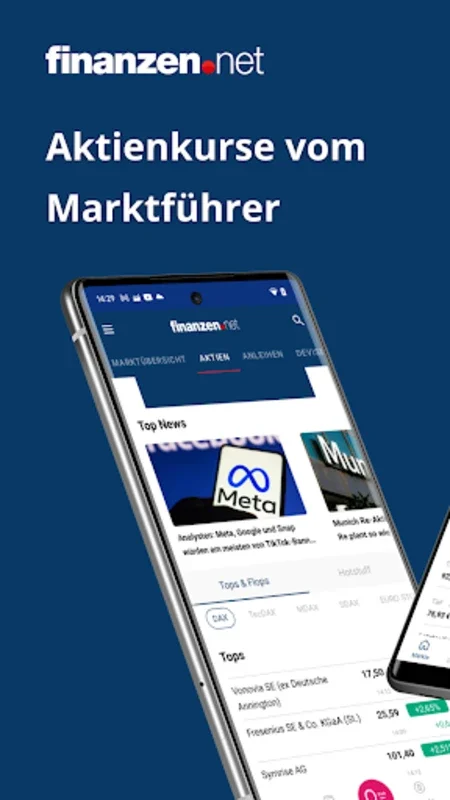 finanzen.net for Android - A Financial Data and Portfolio Management Tool