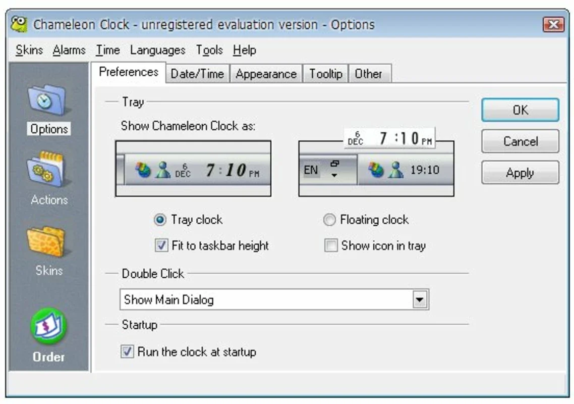 Chameleon Clock for Windows - A Feature-Rich Timekeeping App