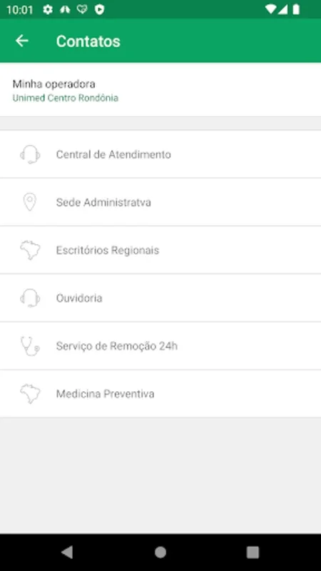 Unimed Centro Rondônia - Cliente for Android - Navigate Healthcare Easily