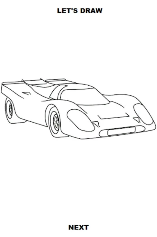 Draw Cars: Race for Android - A Great Drawing Learning Tool