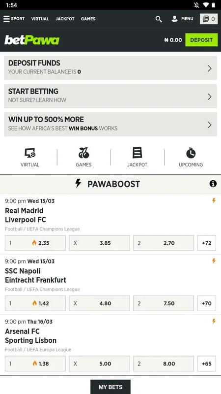 Betpawa: Your Android App for African Sports Betting