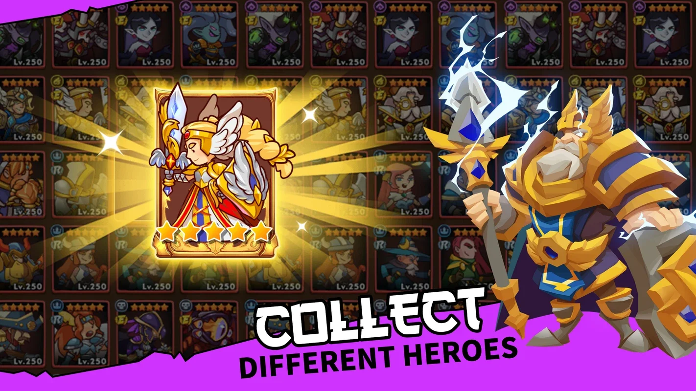 Gacha Heroes for Android - Intense Hero Battles Await