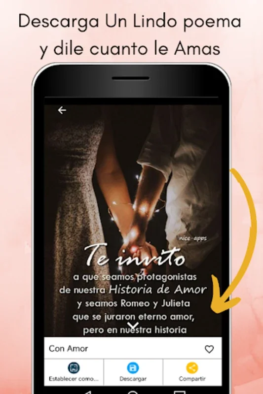 Poemas de Amor y Sentimientos for Android - Express Love with Poetry