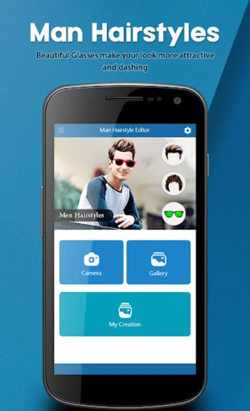 Men Hairstyle Photo Editor for Android - Transform Your Look