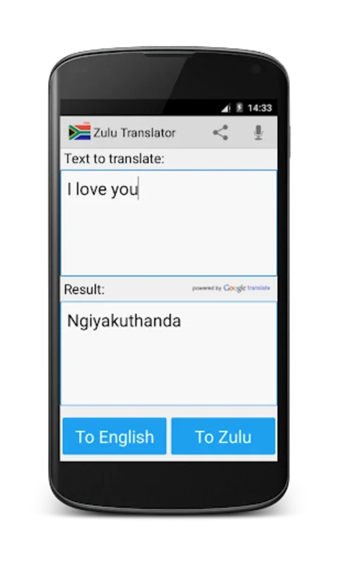 Zulu Translator for Android - Seamless Language Bridging