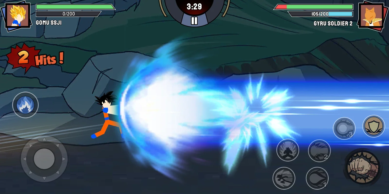 Stickman Warriors - Super Dragon Shadow Fight for Android: Relive Anime Battles