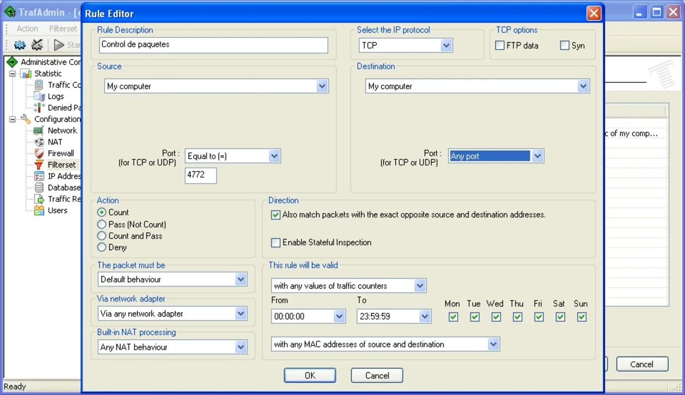 TrafMeter for Windows - Monitor Your Network Traffic