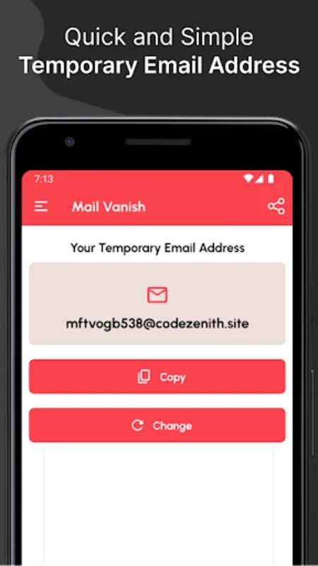 Mail Vanish for Android: Secure Temporary Email Solution