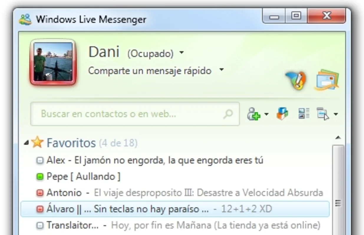 Windows Live Messenger for Windows - Enhanced Communication Features