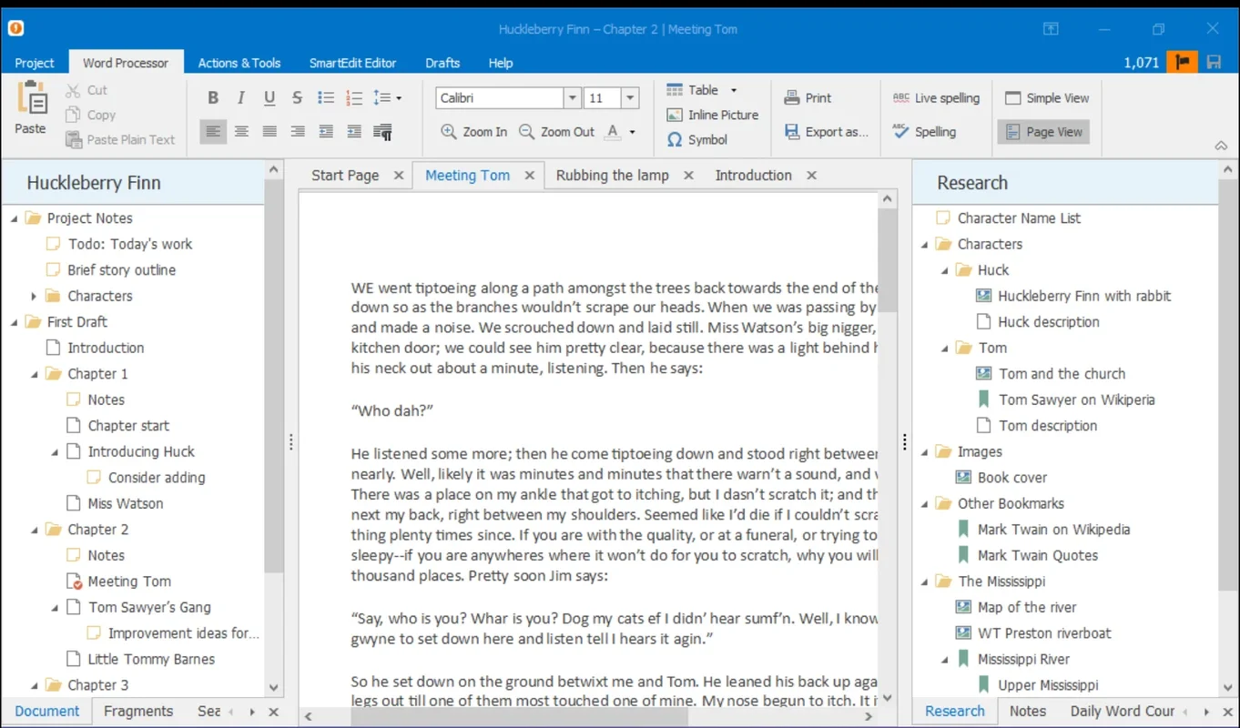 SmartEdit Writer for Windows - Ideal Text Editor for Writers