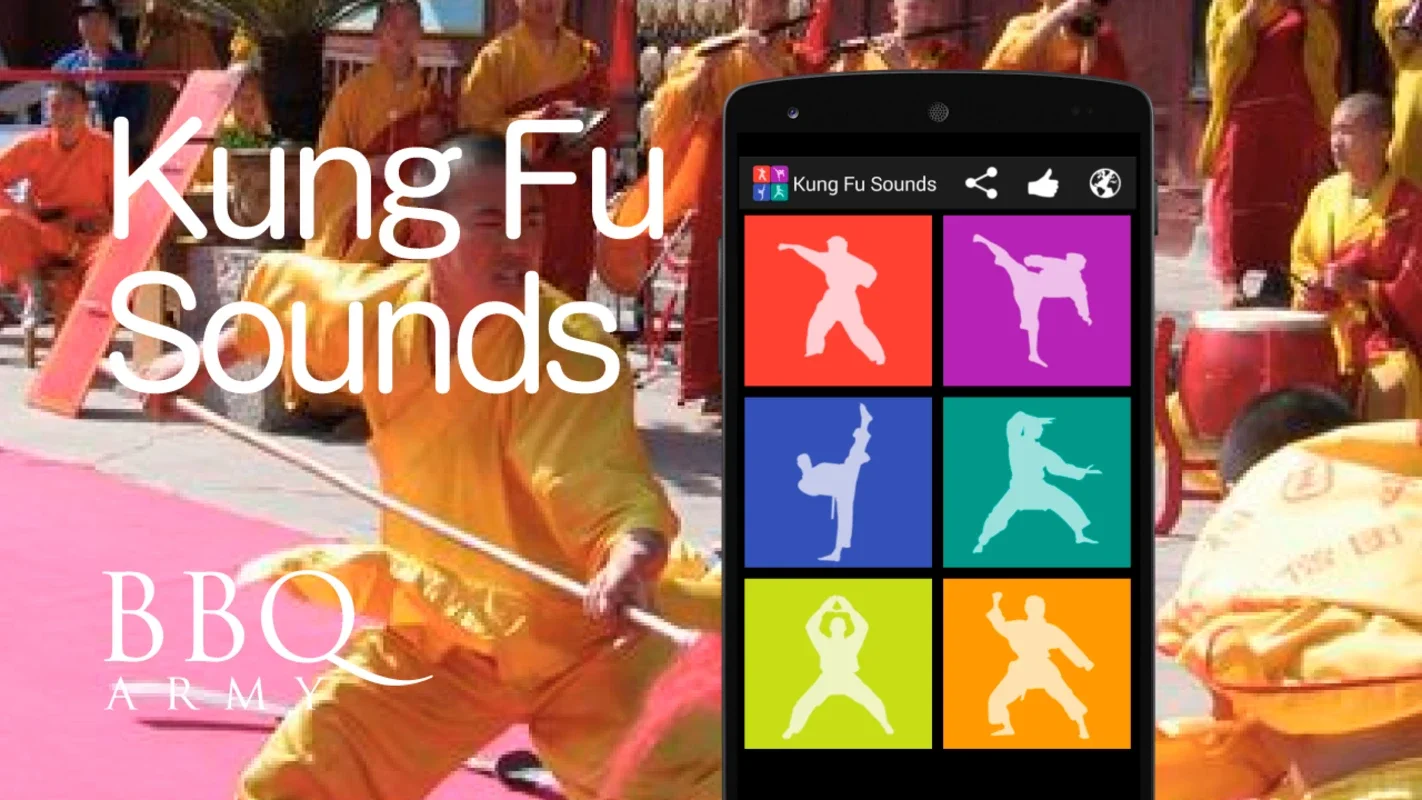 Kung Fu Sounds for Android: Immersive Martial Arts Sounds