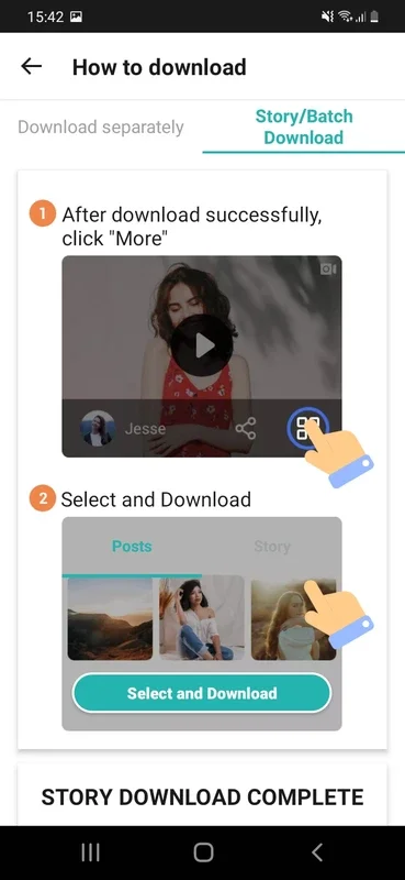 Video Downloader for Instagram on Android - Download Now