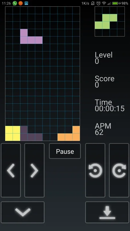 Tetris Pro for Android - Engaging Tetris Experience