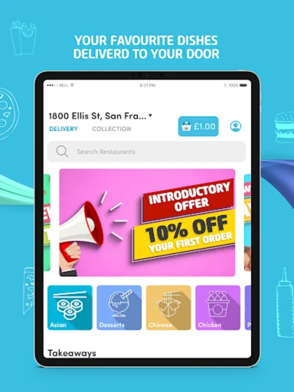 Drop Epos for Android: Convenient Food Delivery