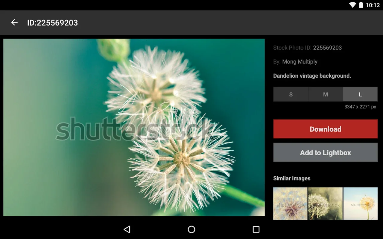 Shutterstock for Android: A Vast Visual Content Resource