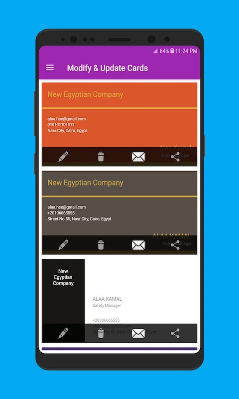 Business Card Maker for Android: Create Professional Cards