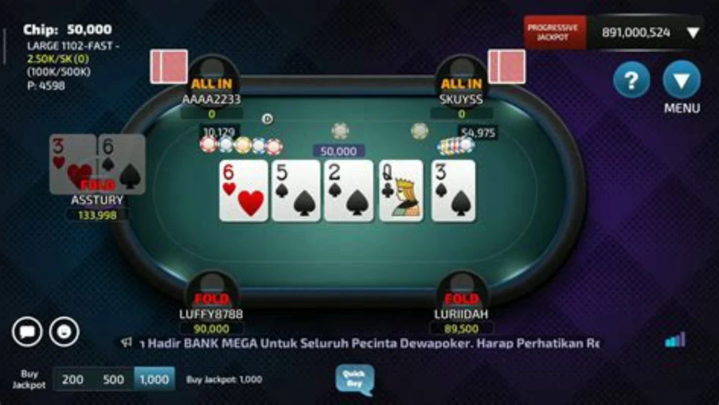 DewaPoker for Android - Play Poker Anytime, Anywhere