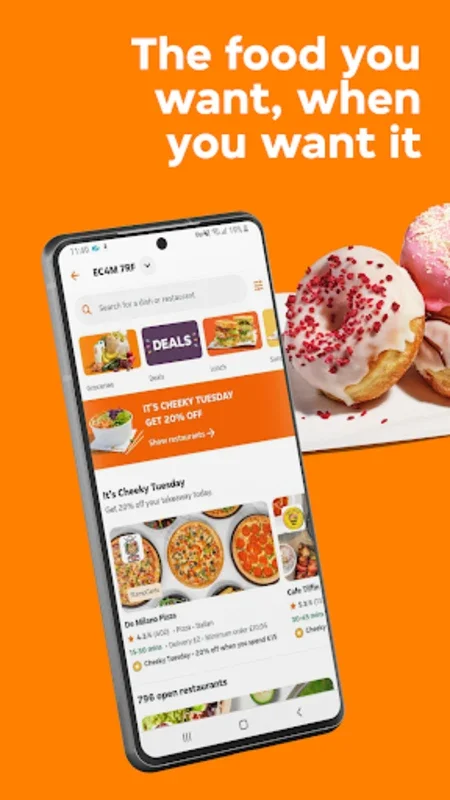 Just Eat UK for Android - Order Food Seamlessly