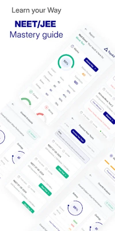 TopAll for Android - NEET JEE Prep App