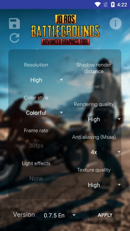 BAGT for Android: Enhance PUBG Graphics Easily