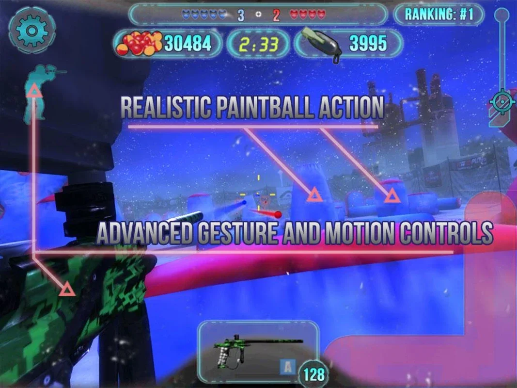 Fields of Battle for Android - Intense Paintball Action