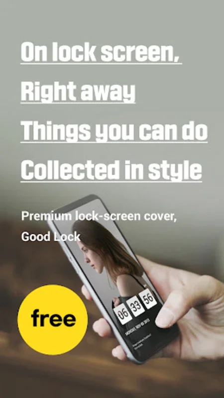 Good Lock, Premium lock screen for Android - Unlock New Possibilities