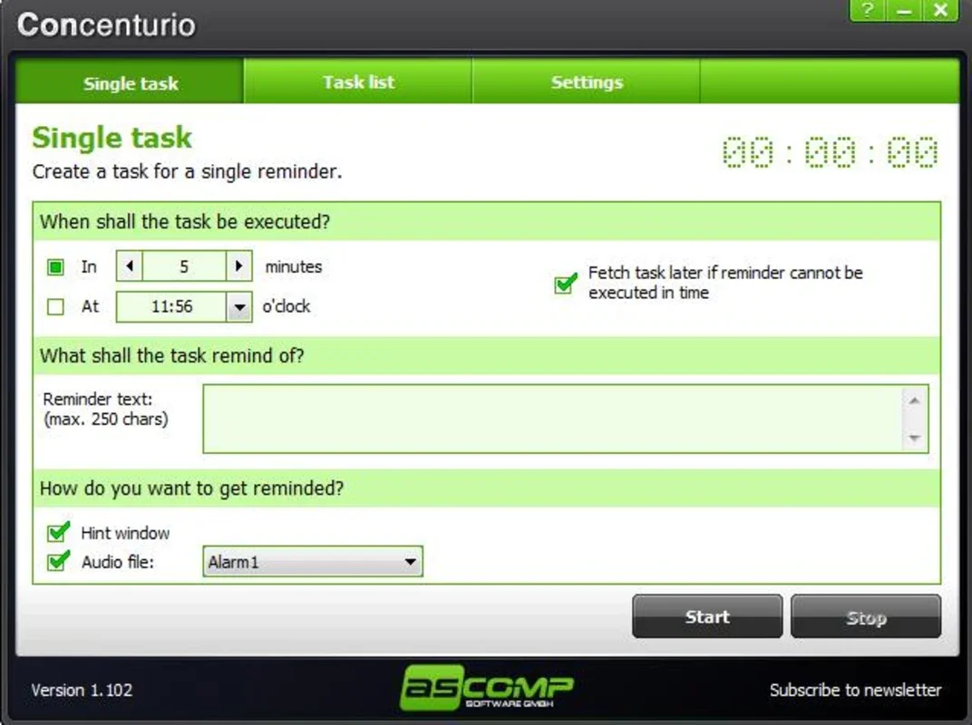 Concenturio for Windows - Stay on Top of Your Tasks