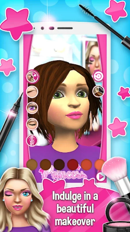 Princess MakeUp Salon Games for Android - Transform the Princess