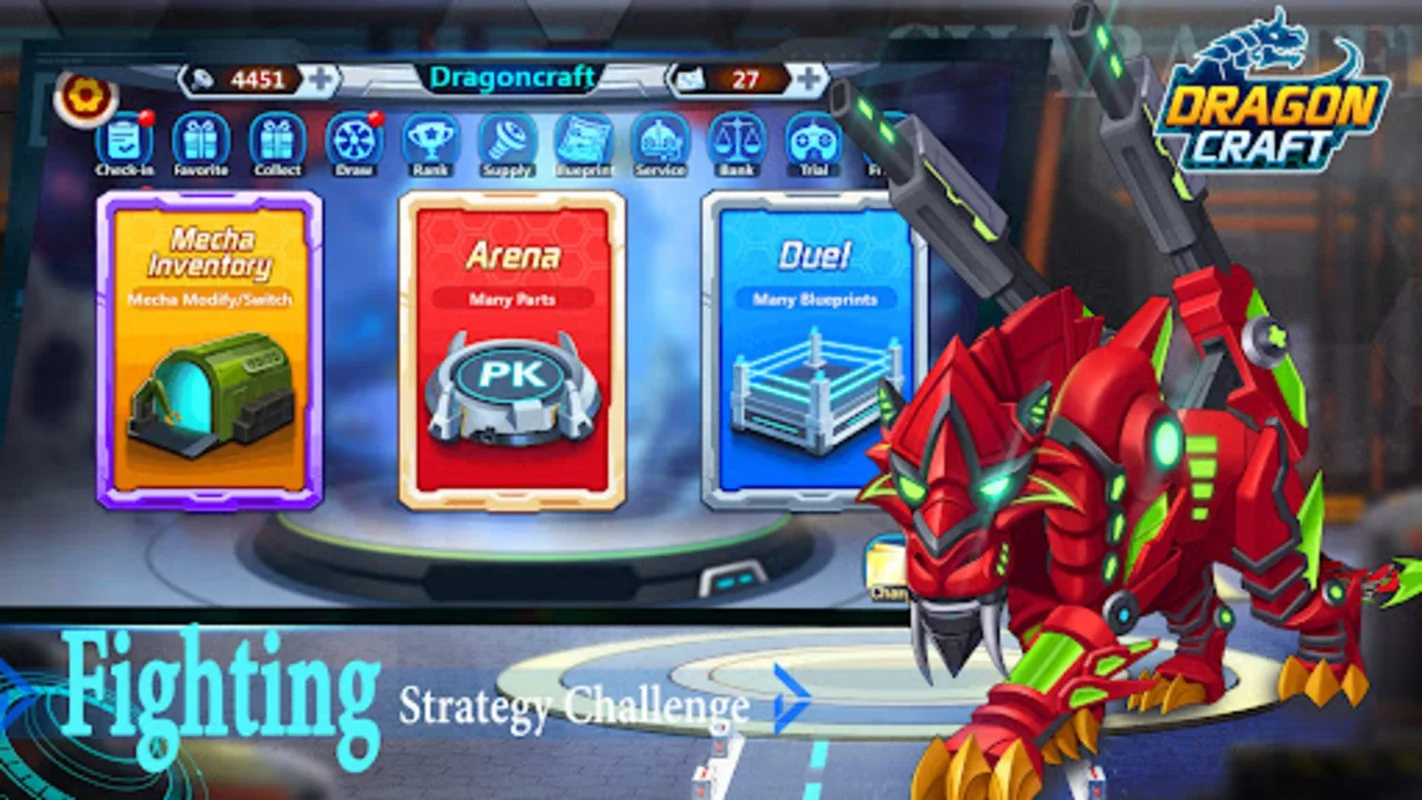 Dragoncraft for Android: Strategic Mech Combat