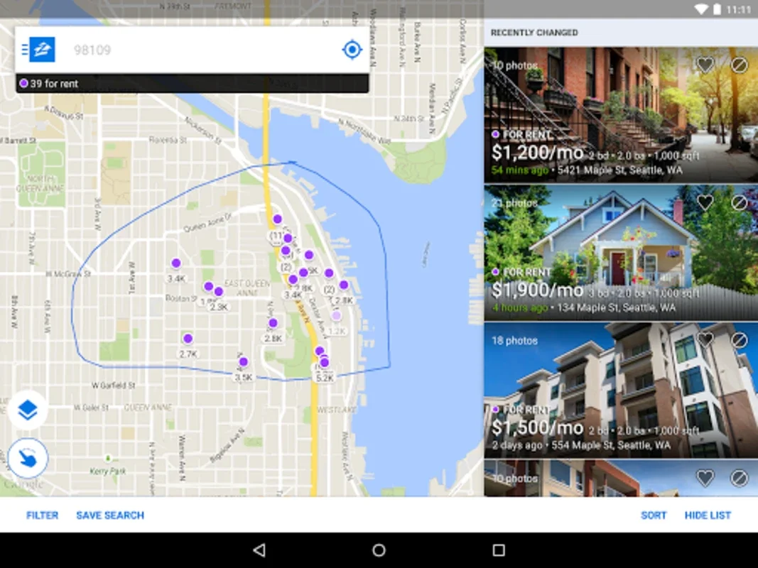 Apartments & Rentals for Android - Find Your Next Home Easily