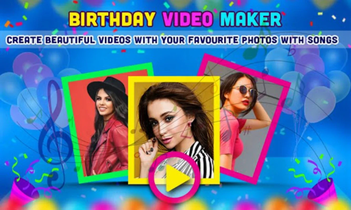 Birthday Video Maker with Music for Android - Create Memorable Videos