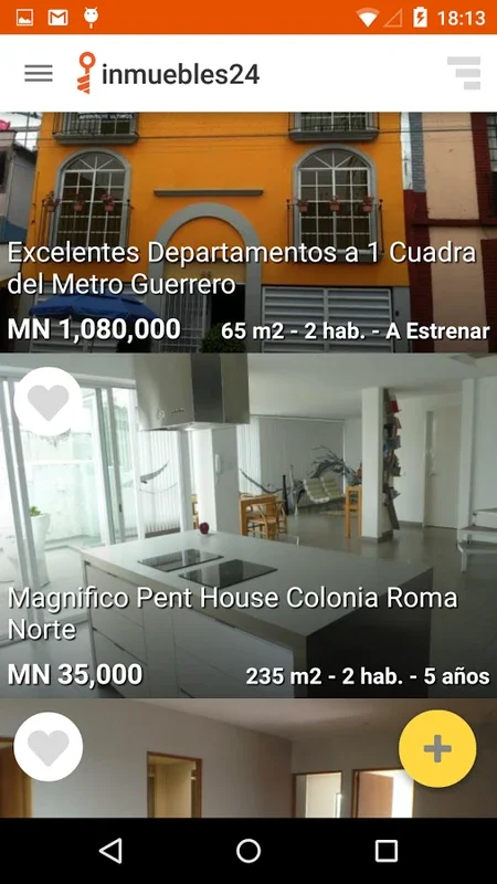 inmuebles24 for Android - Find Your Dream Property