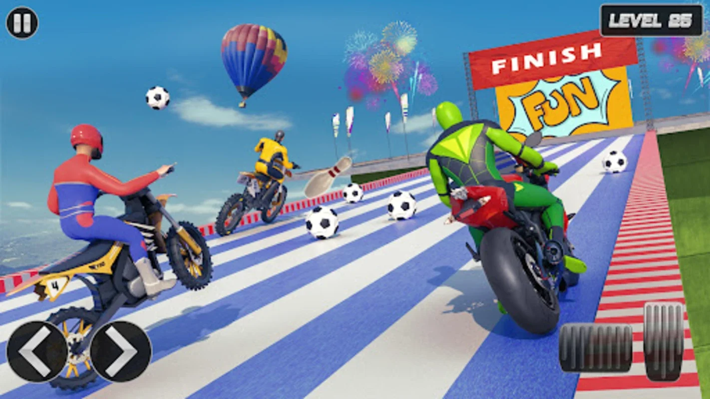 Superhero Bike Stunt Master 3D for Android - Thrilling Stunts